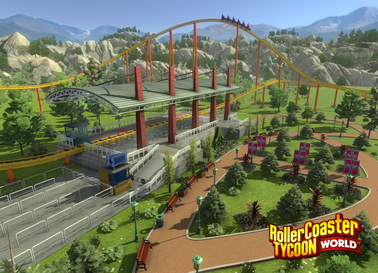 RollerCoaster Tycoon World - GameSpot