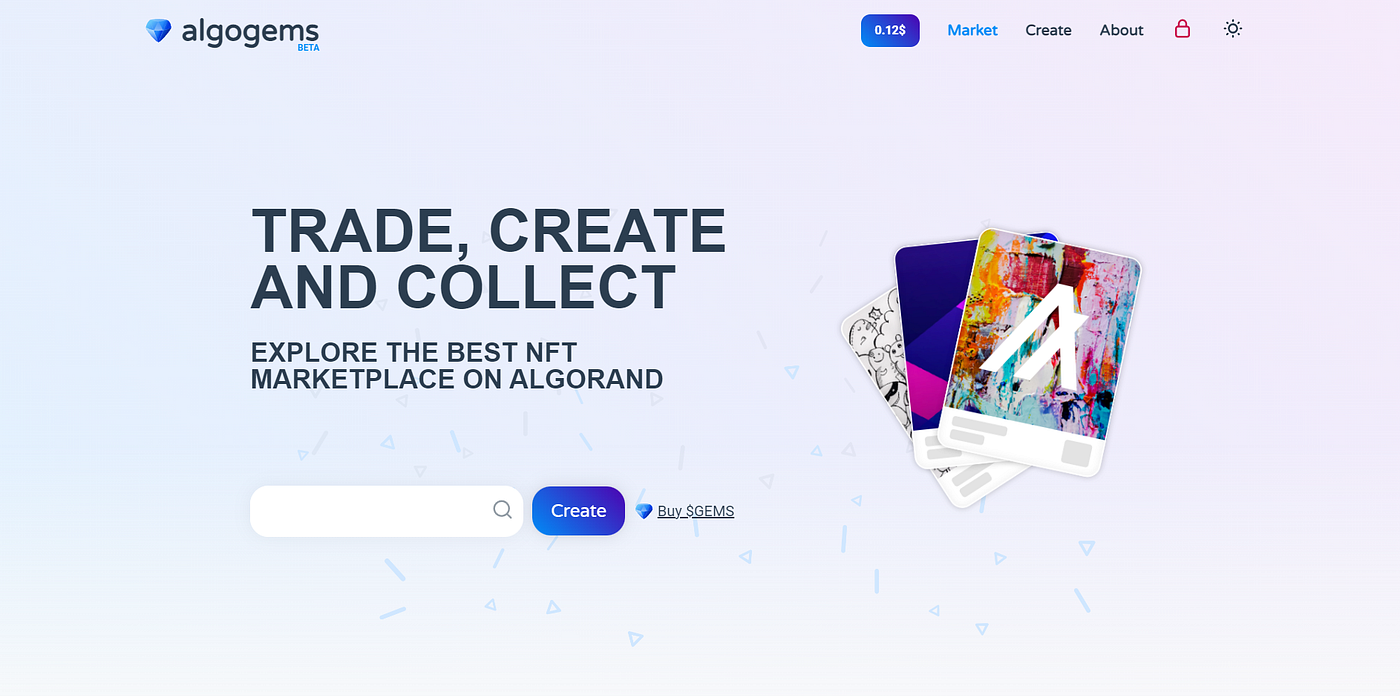 3 Overlooked and Underrated NFT Marketplaces on Algorand | by B-Crypto Blog  | Medium