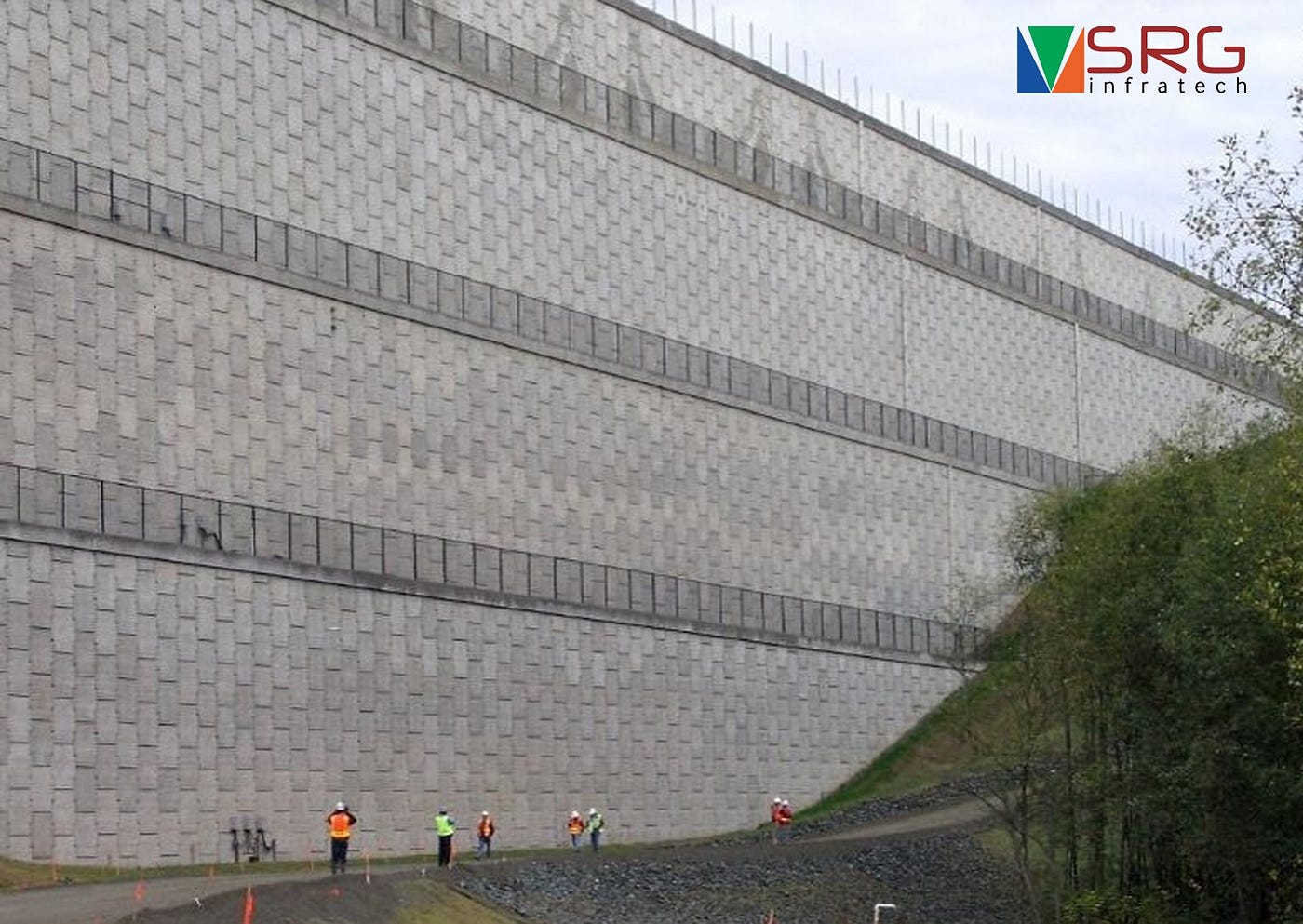 Trusted Reinforced Earth Wall Block Suppliers in Kanpur — SRG Infratech