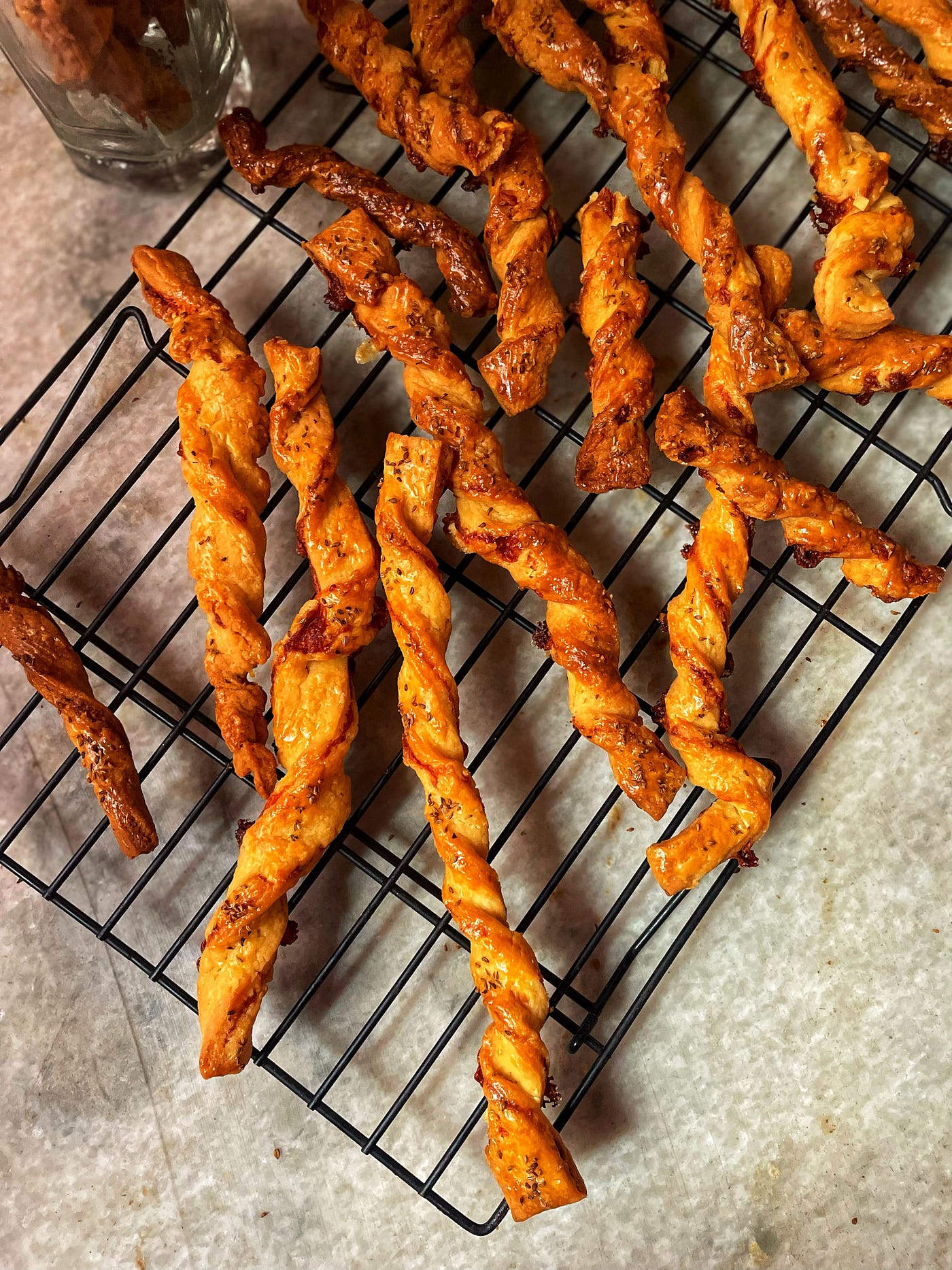 How to Make Cheese Straws with Handmade Rough Puff Pastry | Kitchenstagram