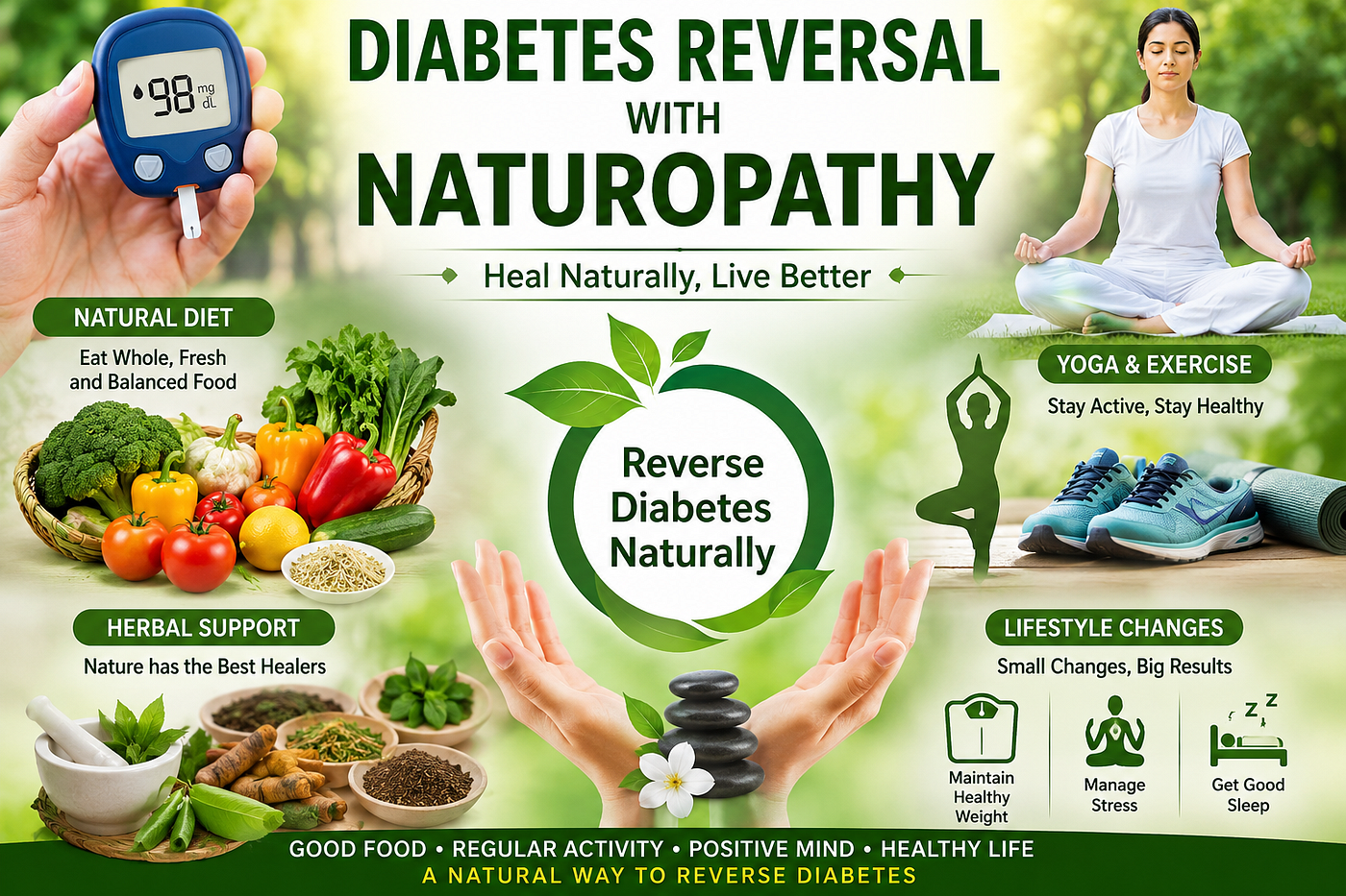 Diabetes Reversal with Naturopathy: A Natural Path Toward Better Health