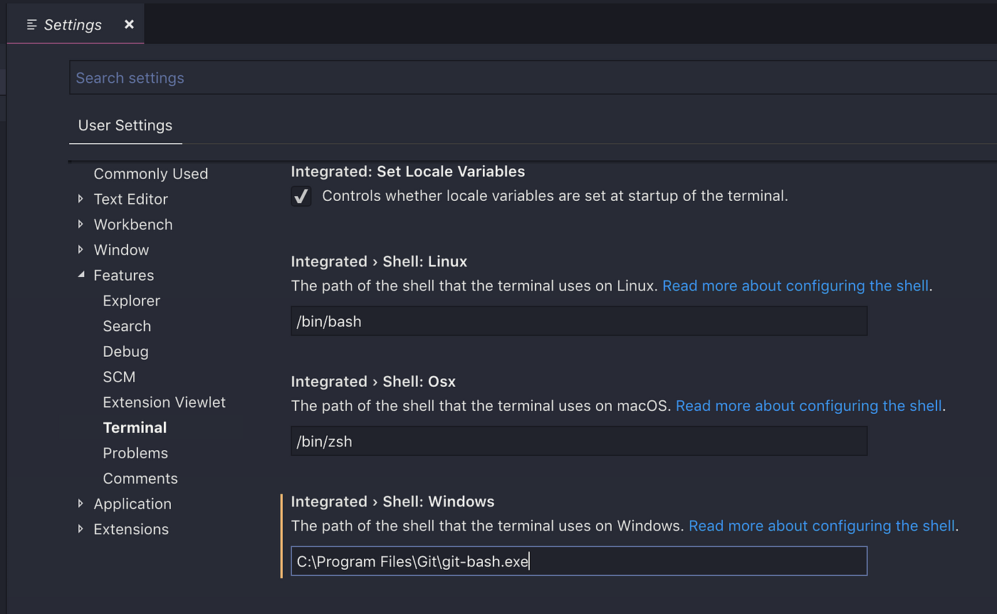 Git-bash with vscode. Using git-bash integrated with vscode | by Daniel  Padua Ferreira | Daniel Padua Blog | Medium