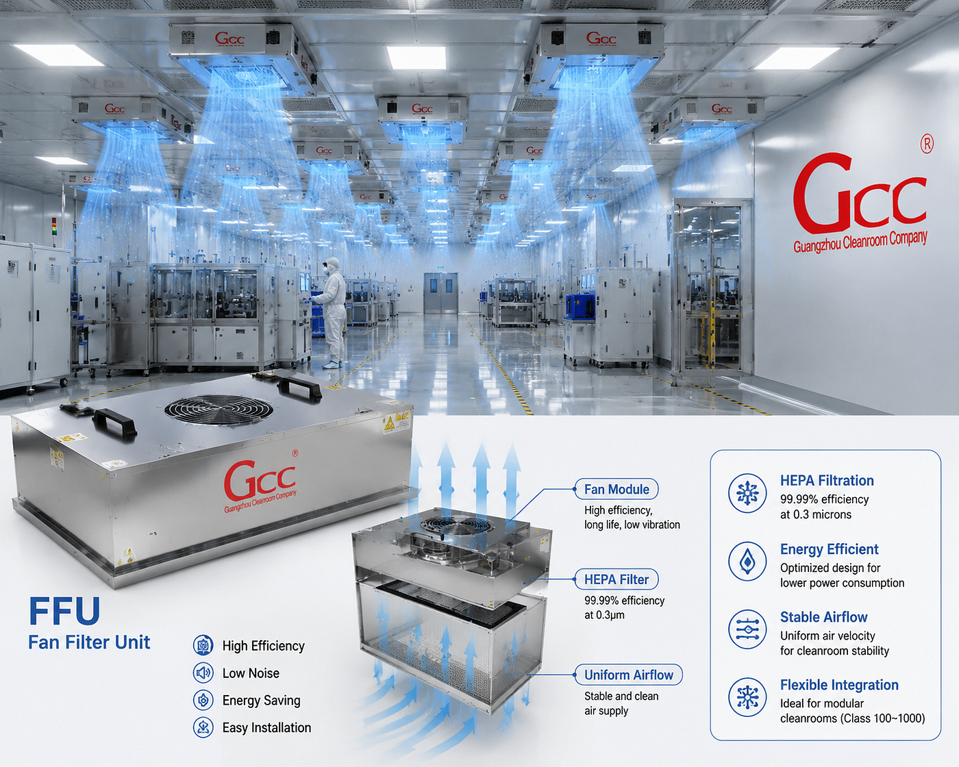 The Role of FFU Systems in Semiconductor Cleanroom Airflow Stability: Lessons From Real…