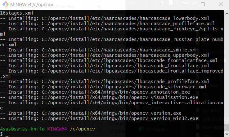 Opencv Installation On Windows Netbeans Mingw Eyal39s C++ Getting