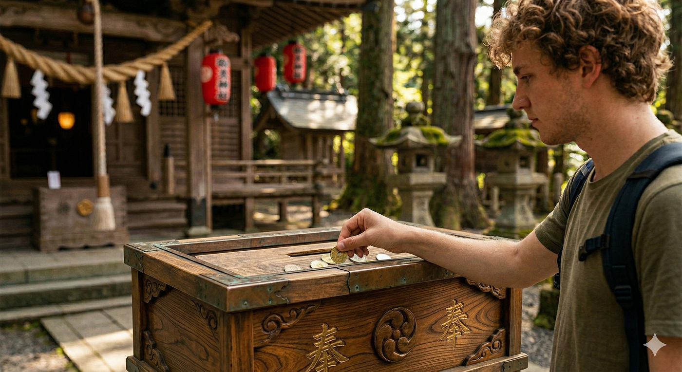 Why Do People Offer Coins at Shinto Shrines?
