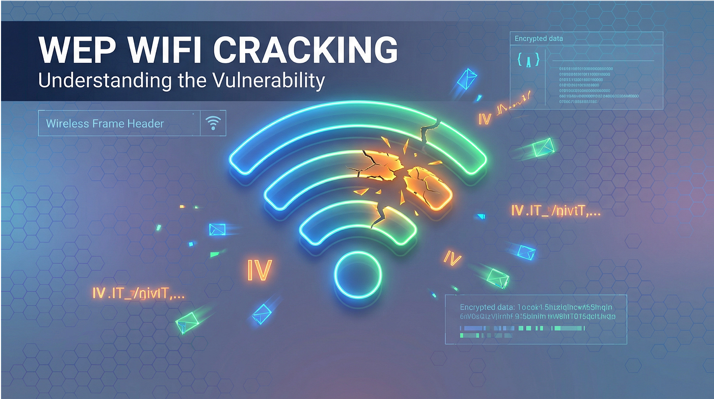 Cracking WEP Encryption: Wireless Network Analysis with Wireshark and Aircrack-ng