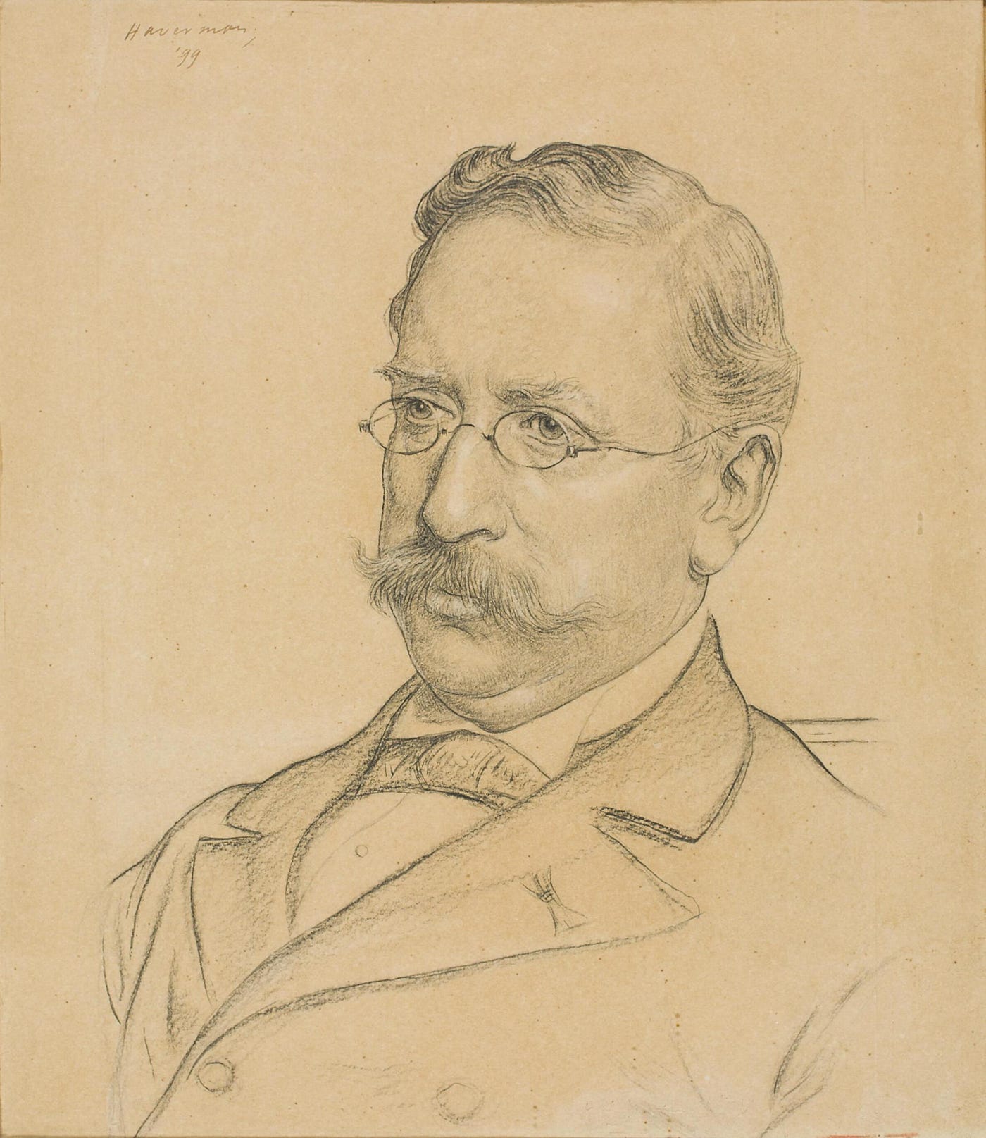 Abraham Bredius (1855–1946). Expert en peinture de l’âge d’or hollandais. Il fut surnommé « le Pape » à la fois pour sa morgue et l’autorité de sa parole