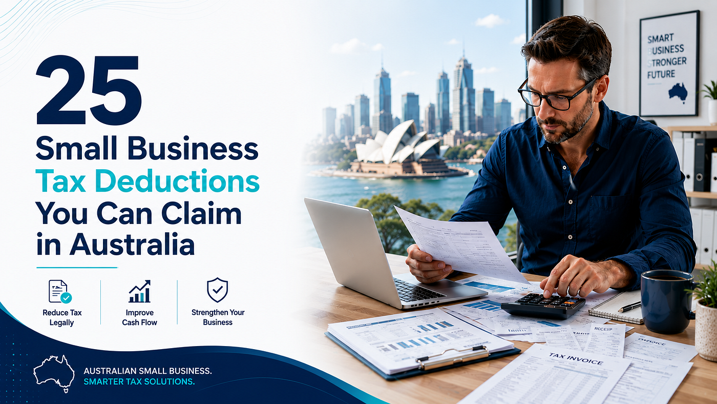 25 Small Business Tax Deductions You Can Claim in Australia
