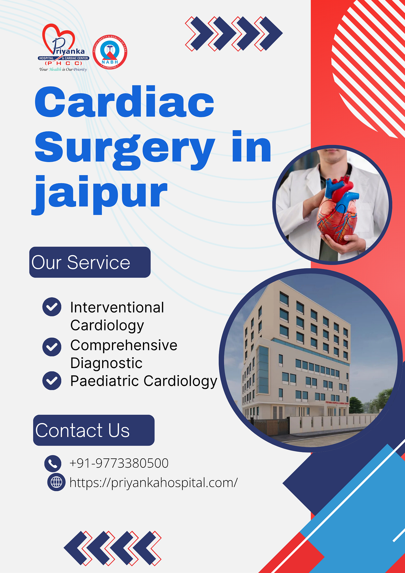 Cardiac Surgery in Jaipur | Advanced Cardiac Care at Priyanka Hospital