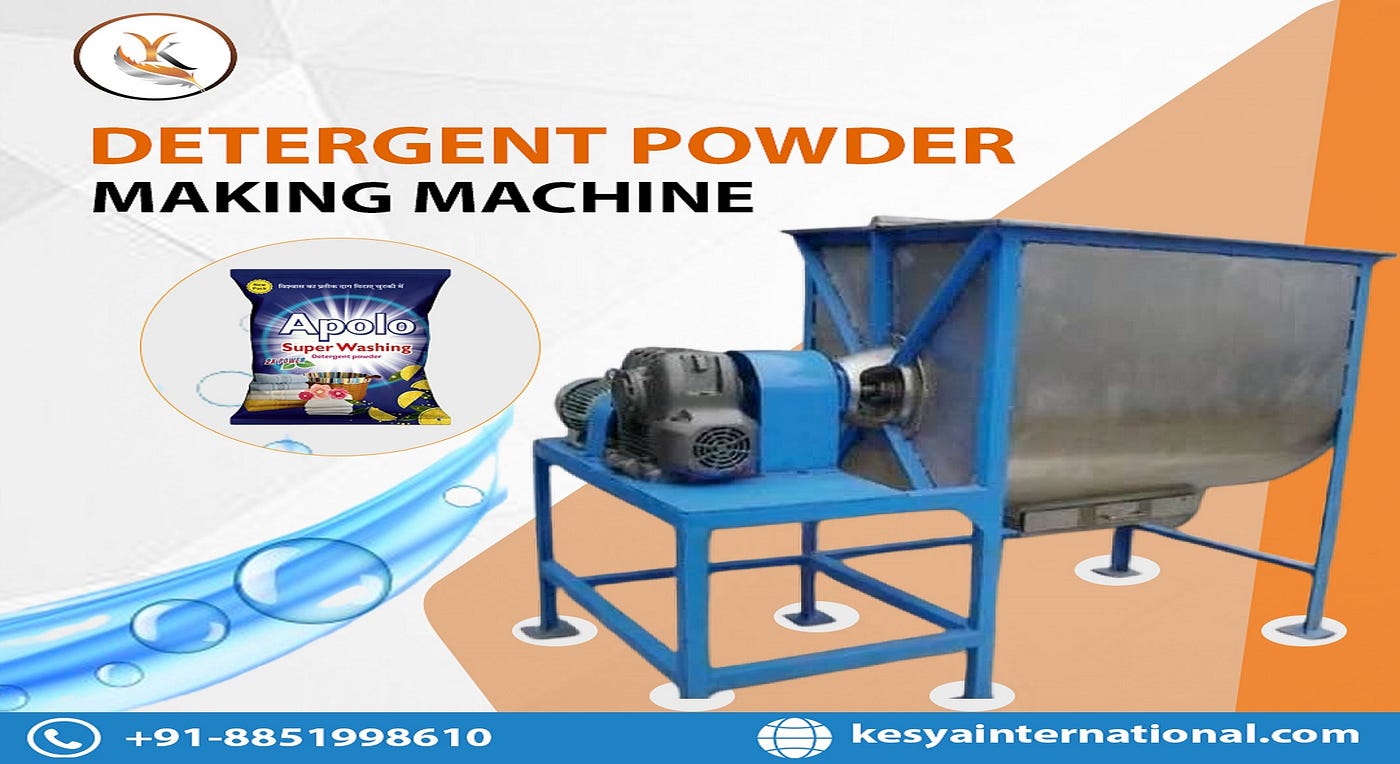 Boost Your Business with Advanced Detergent Powder Making Machines