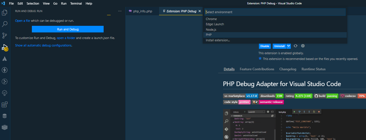 Debugging PHP/Laravel with Visual Studio Code Using Xdebug | by Ali Raza  Lilani | Medium