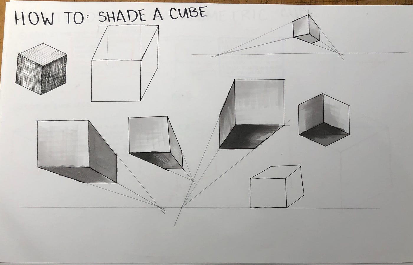 Inside A Cube 3d