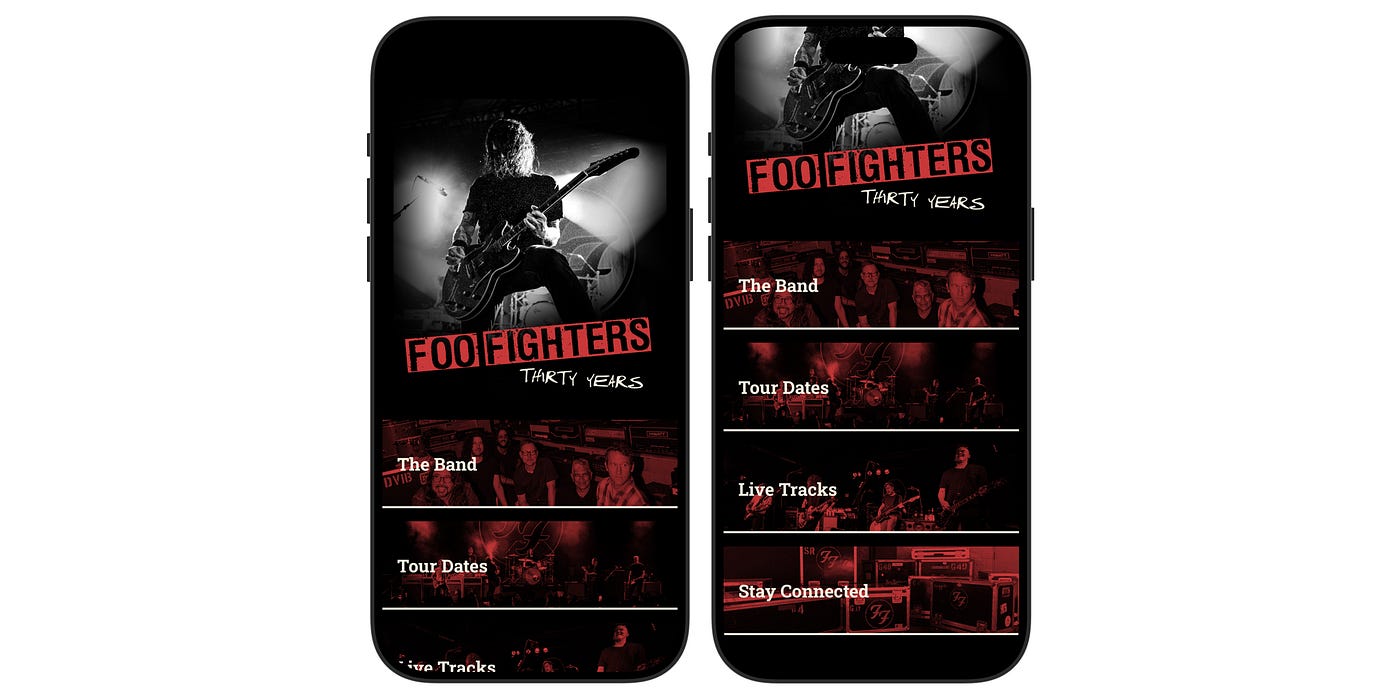 Three decades of Rock: A case study about a native app.