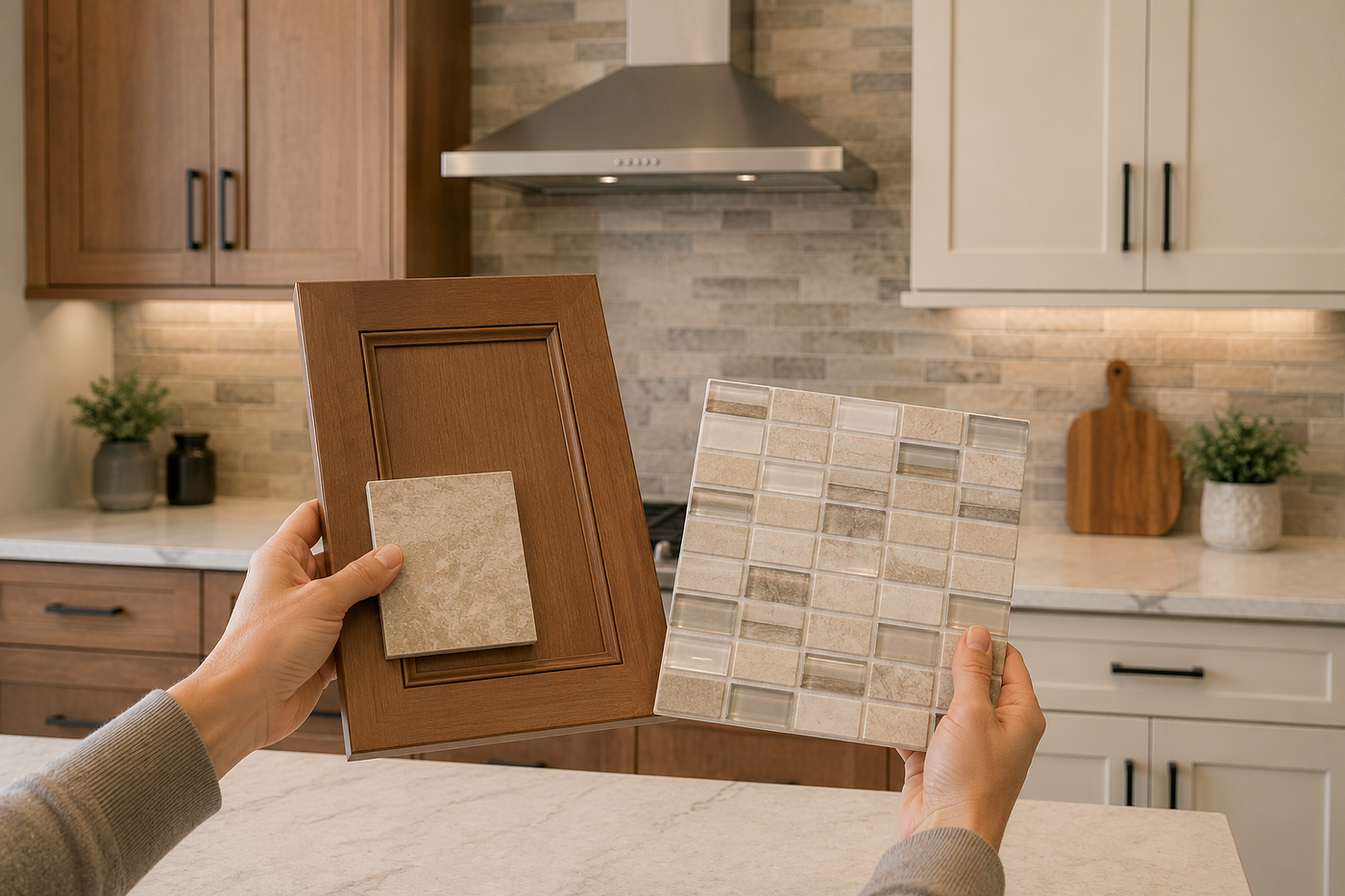 How to Match Kitchen Cabinets with Tile Colors