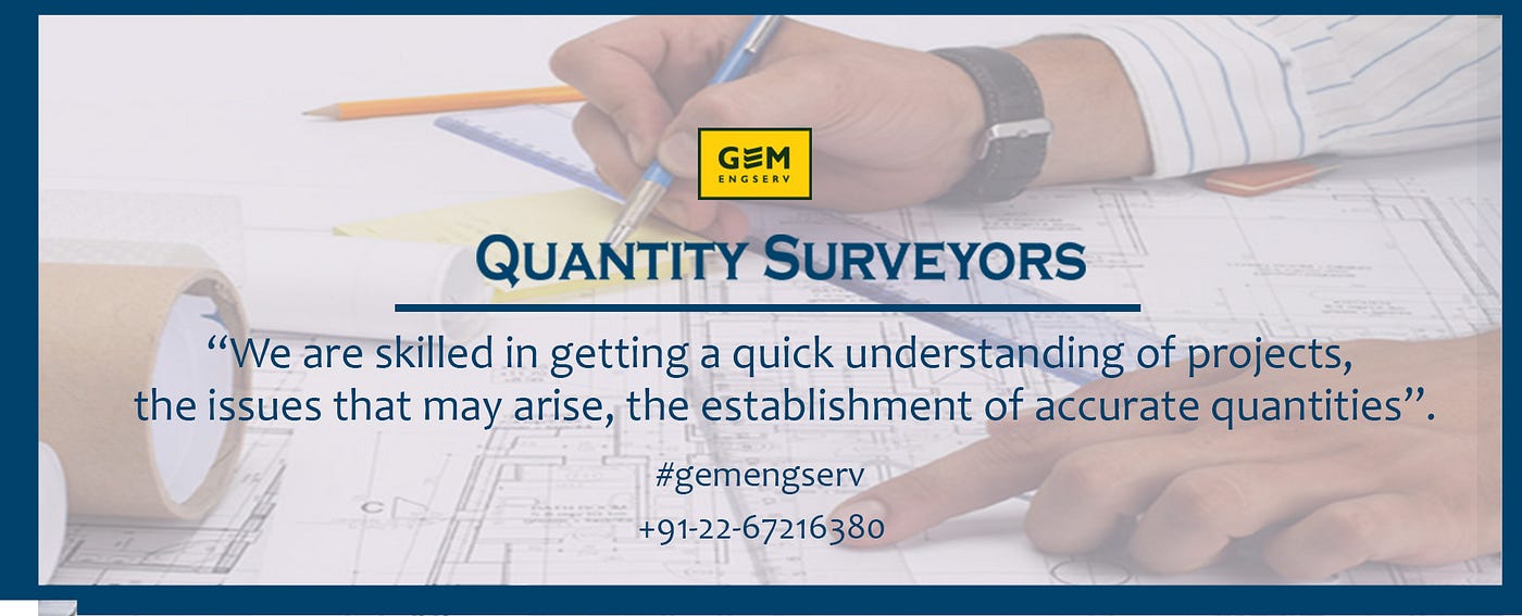 Quantity Surveying — A Demand of Modern World | by Shashank Vaidya | Medium