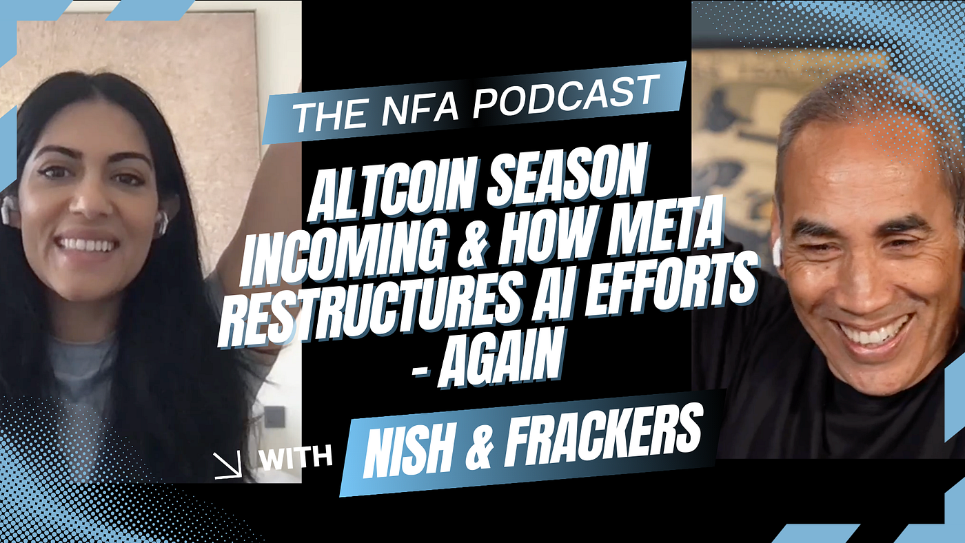 Altcoin season incoming & Meta restructures AI efforts — again