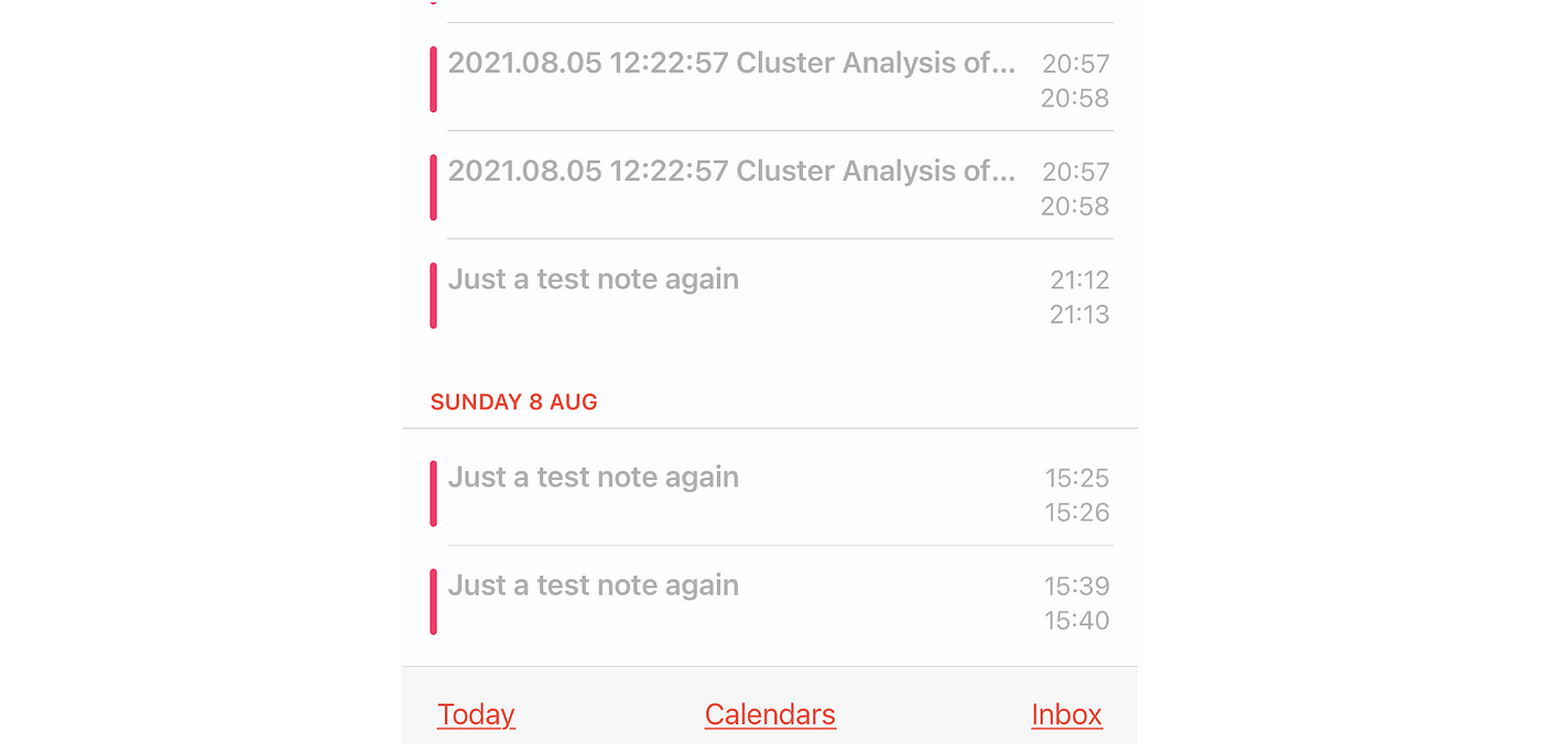Add a Calendar View and Version-Tracking to Apple Notes (For Free), by  Will J Murphy