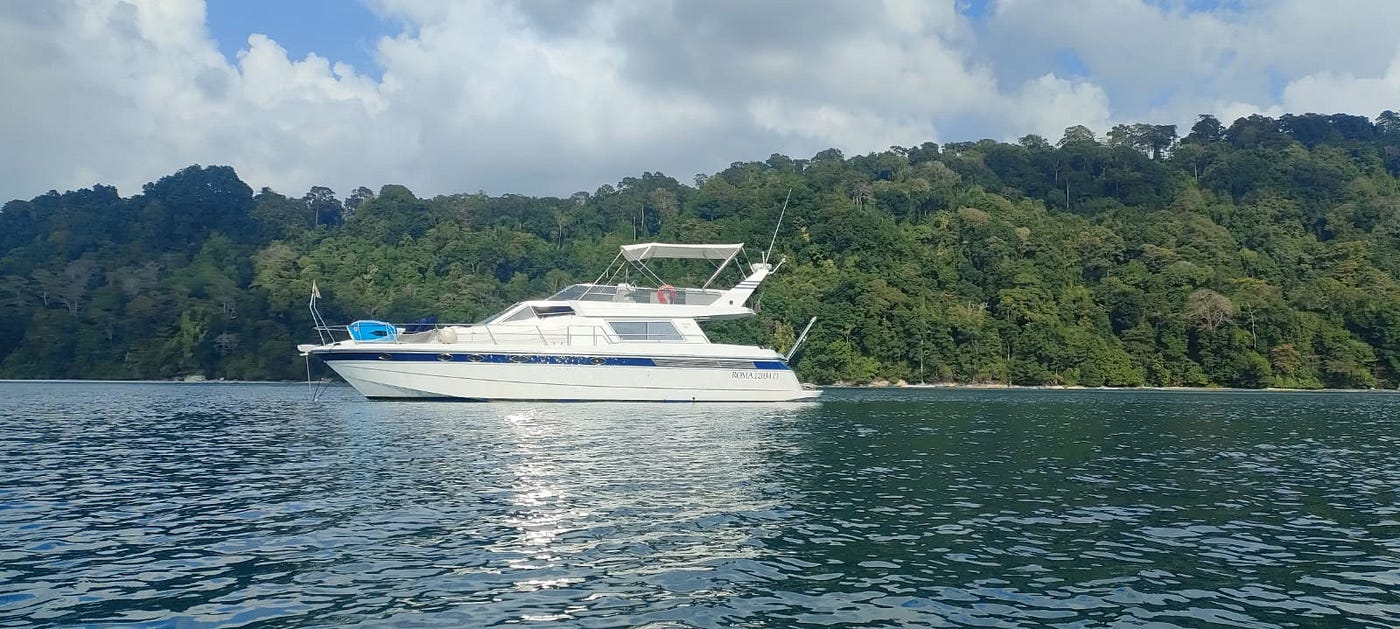 Einen Bootsausflug nach Havelock Island