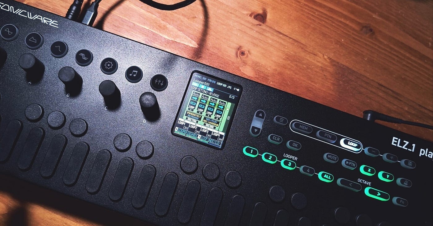 Master the 4-Track Looper on SONICWARE ELZ_1 play V2: Tips, Tricks, and Hands-On Tutorial