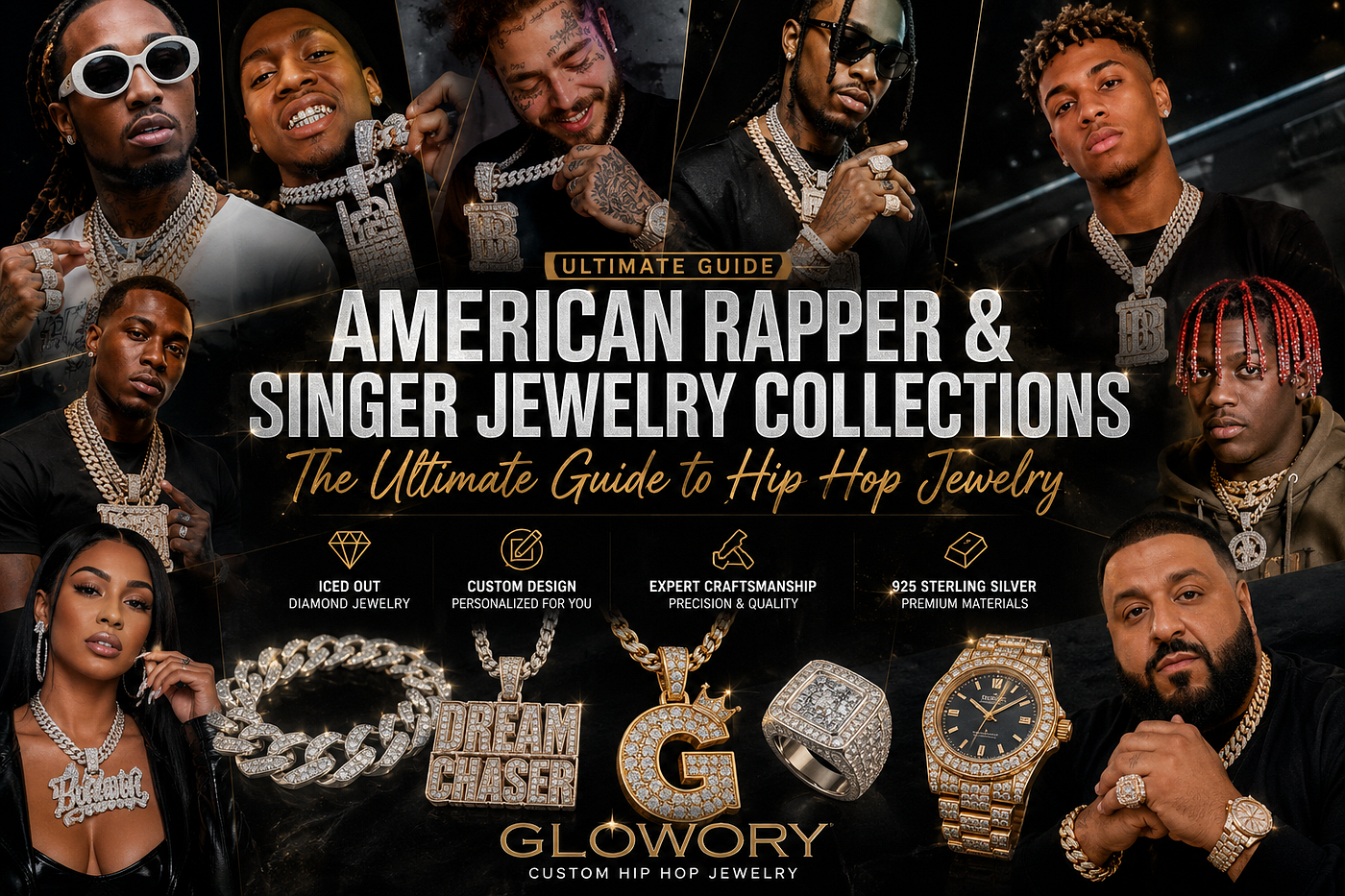 American Rapper & Singer Jewelry Collections: The Ultimate Guide to Hip Hop Jewelry
