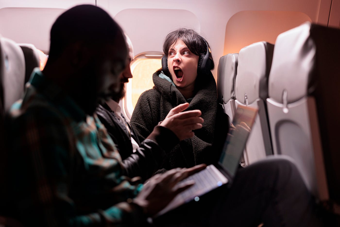 Enjoy Your Flight Next To Me, The Worst Person On This Plane | by Kelley  Greene | Slackjaw | Medium