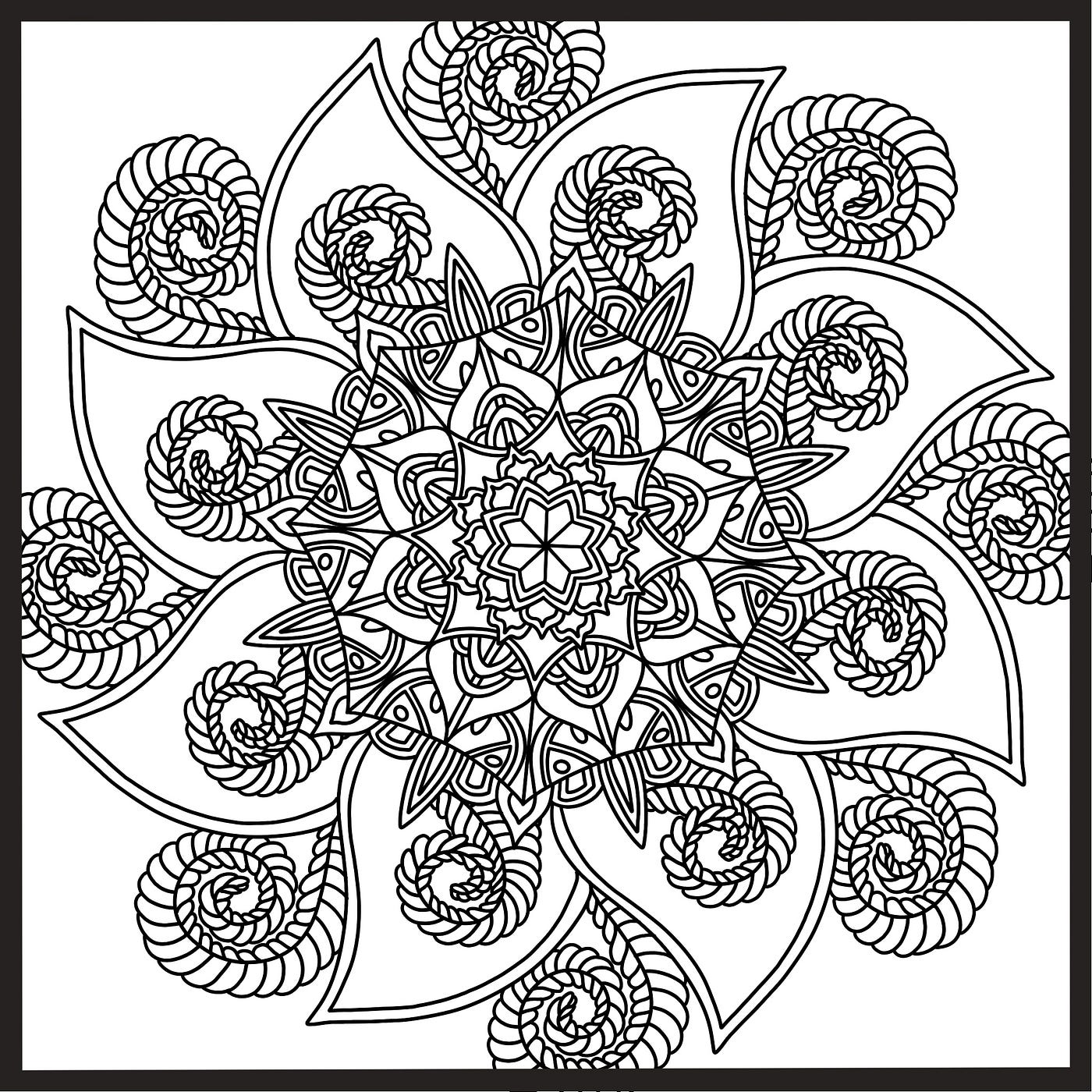 Color theory for adult coloring - Art Therapy Coloring
