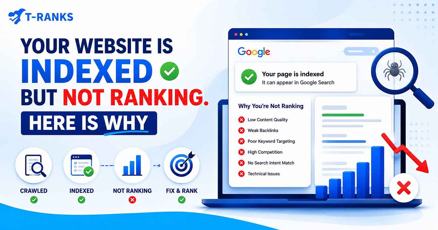 Your Website Is Indexed But Not Ranking.