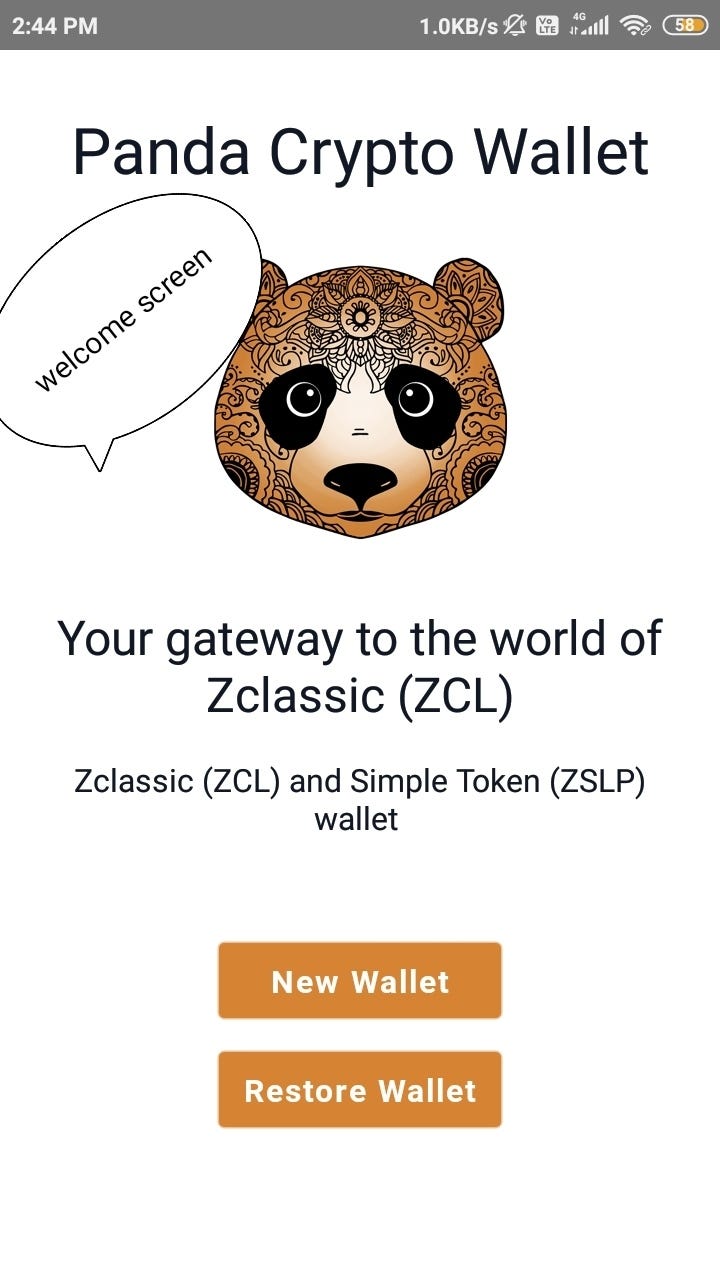 New Wallet on Block “Panda crypto Wallet” | by Rahul chaudhary | Medium