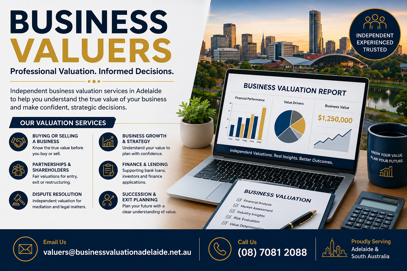Business Valuers: Understanding Professional Business Valuation in Adelaide