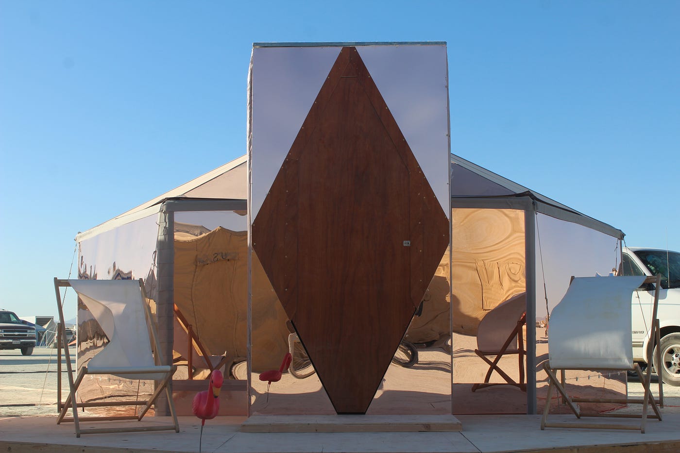 Yurt Burning Man