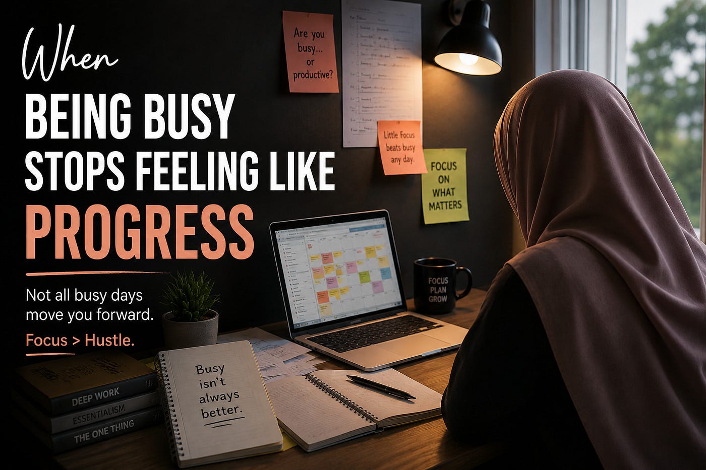 When Being Busy Stops Feeling Like Progress