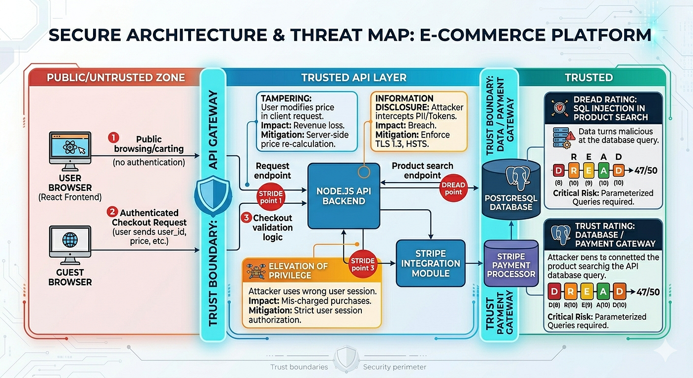 Securing the Checkout: A Threat Modeling Case Study