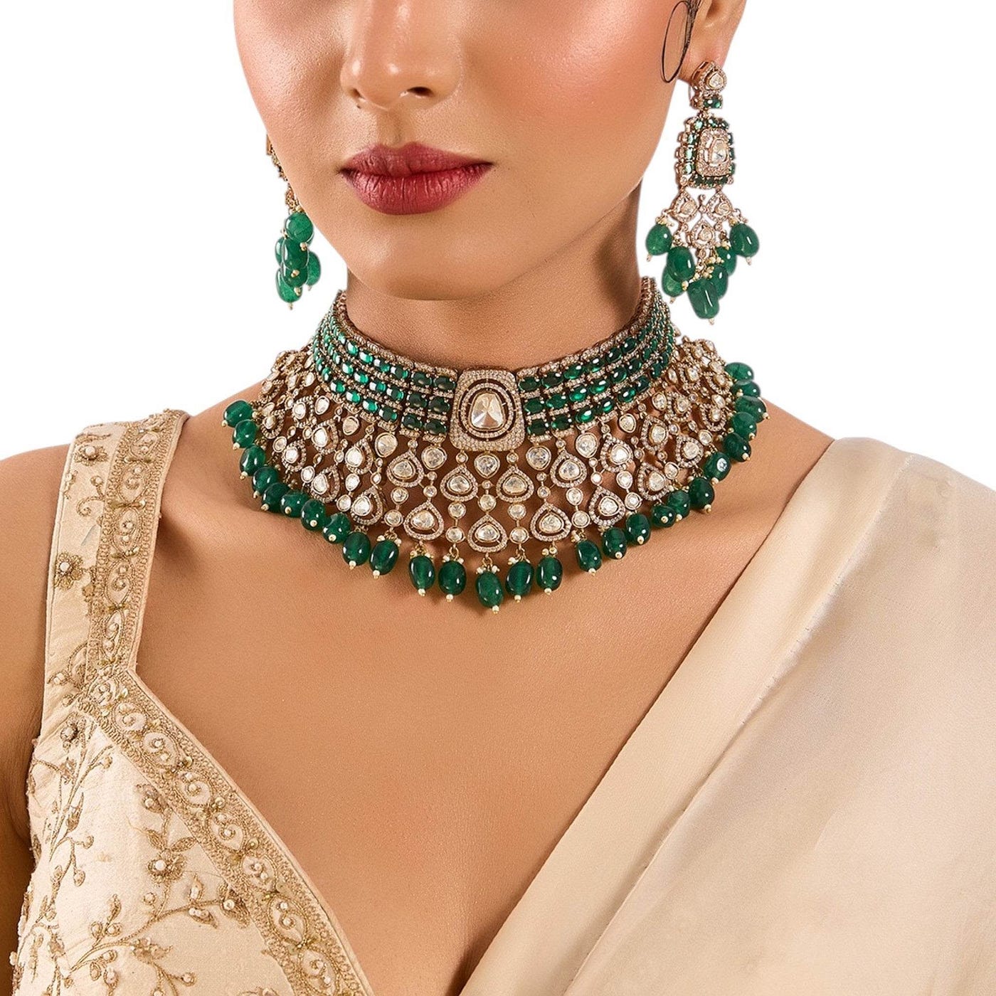 Golden Grace: The Timeless Charm of Choker Wedding Jewellery Sets