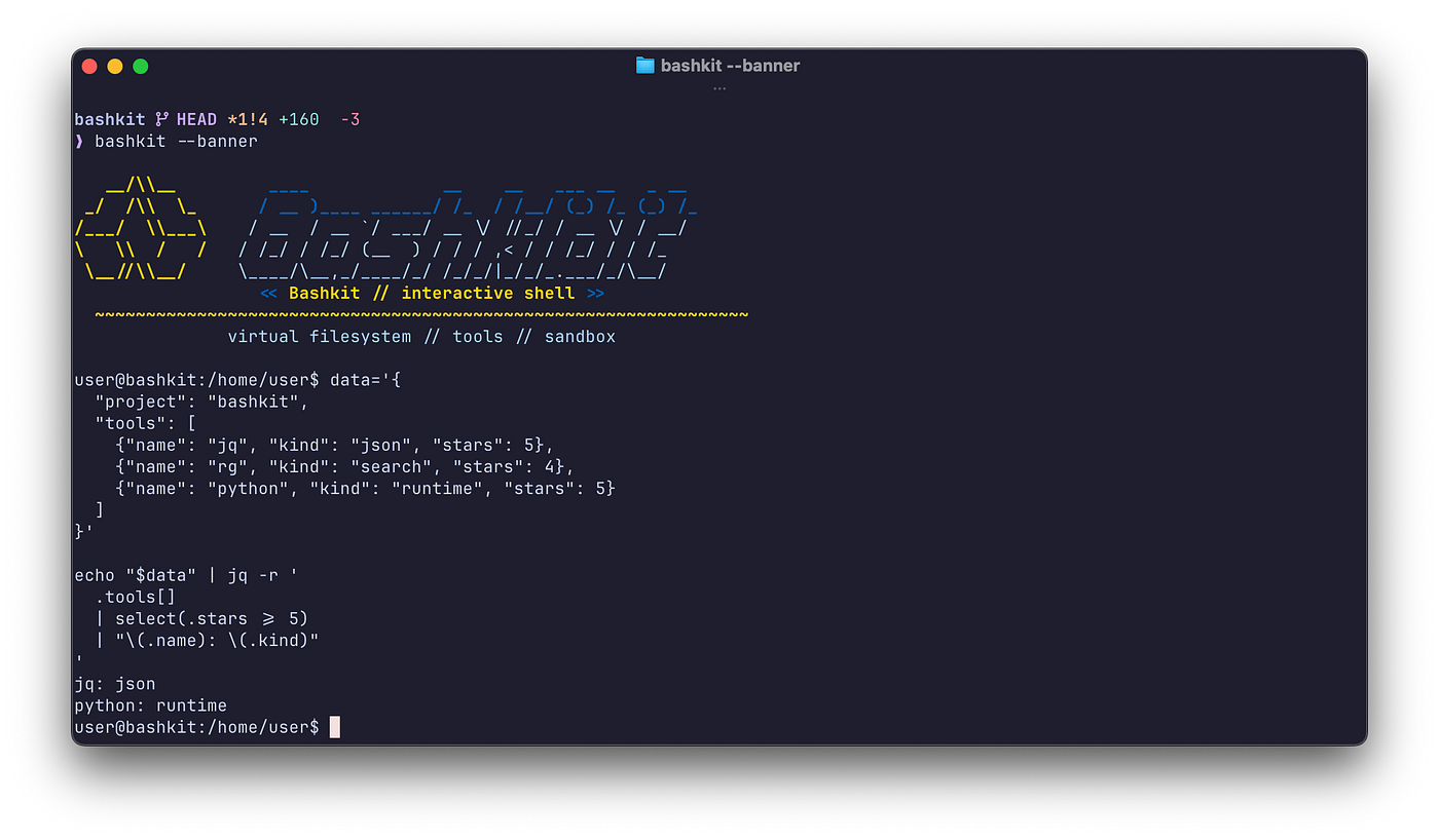 Introducing Bashkit: Bash that can be your Agent sandbox