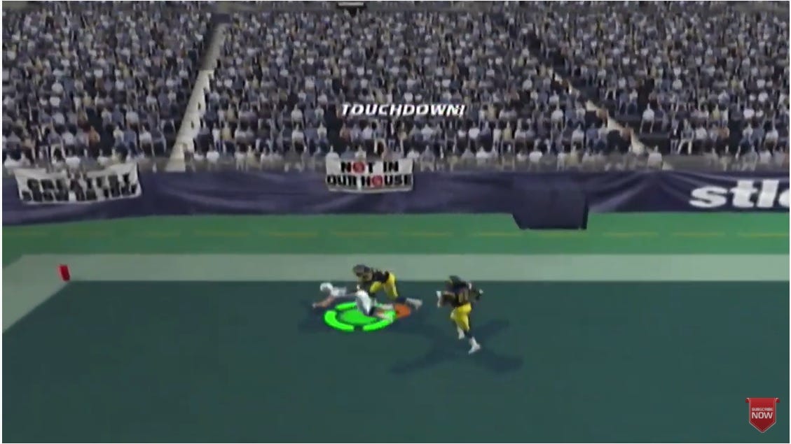 Revisiting The First Madden I EVER Played (Madden 2001 PS1) 