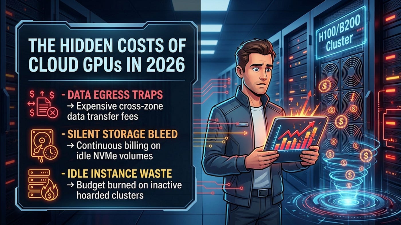 2026: The Hidden Costs of cloud GPUs that destroy Budgets