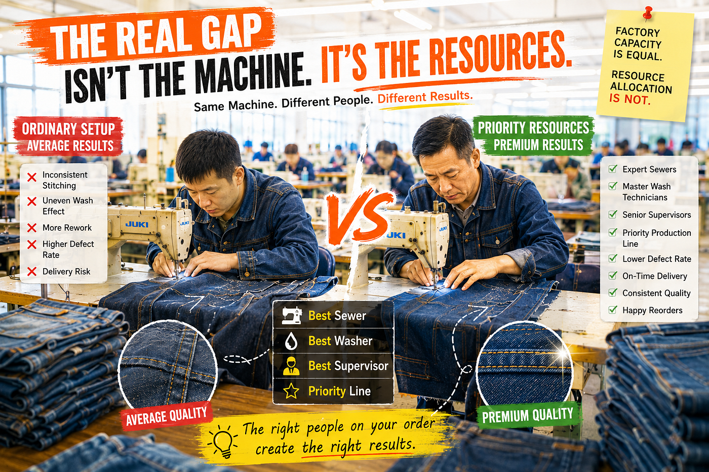 Why the Same Denim Factory Delivers Wildly Different Results for Different Brands