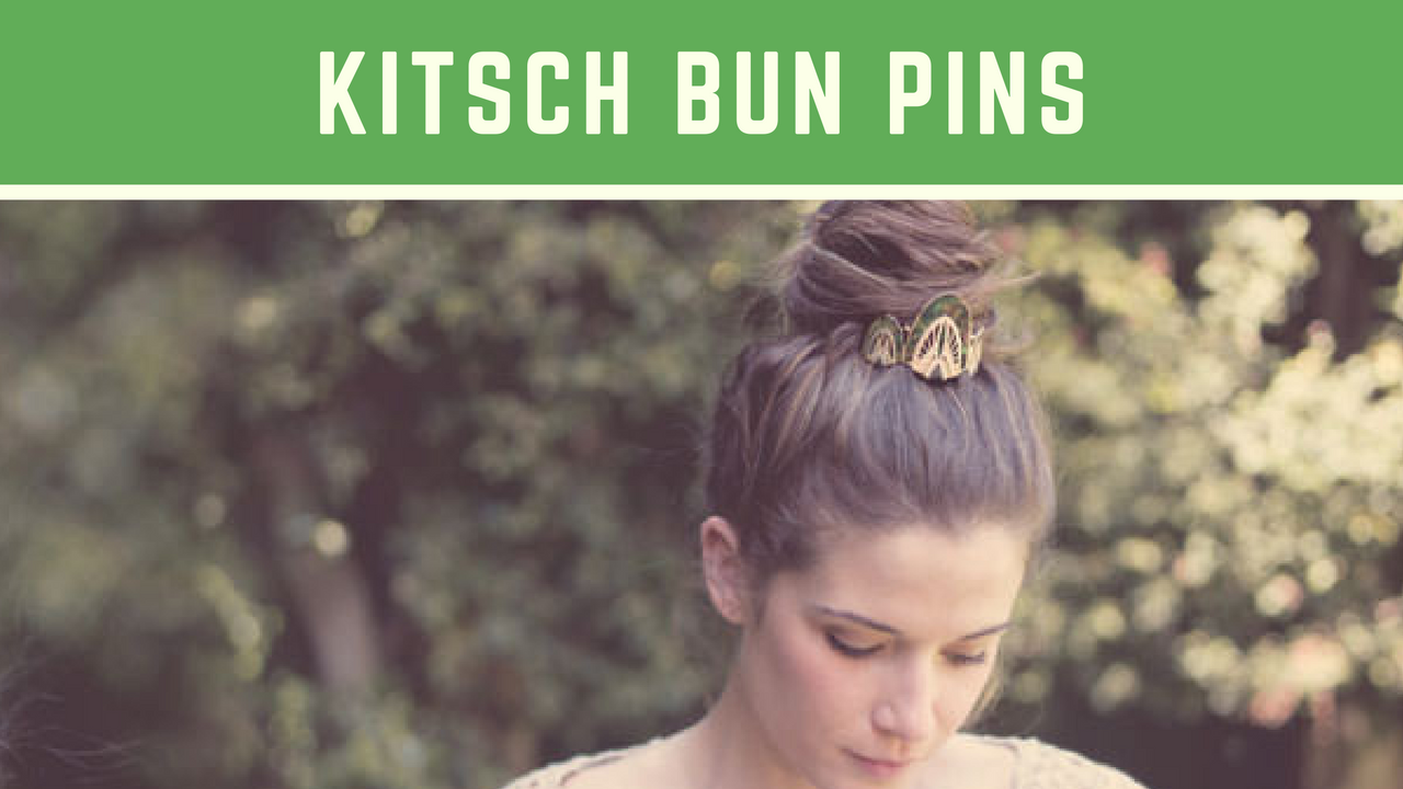 Product Spotlight: Kitsch Bun Pins, by Clare Brown