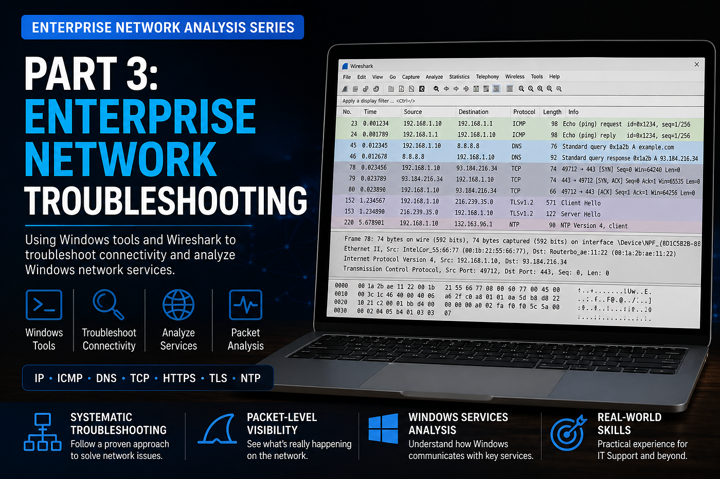 Enterprise Network Analysis — Part 3: Network Troubleshooting