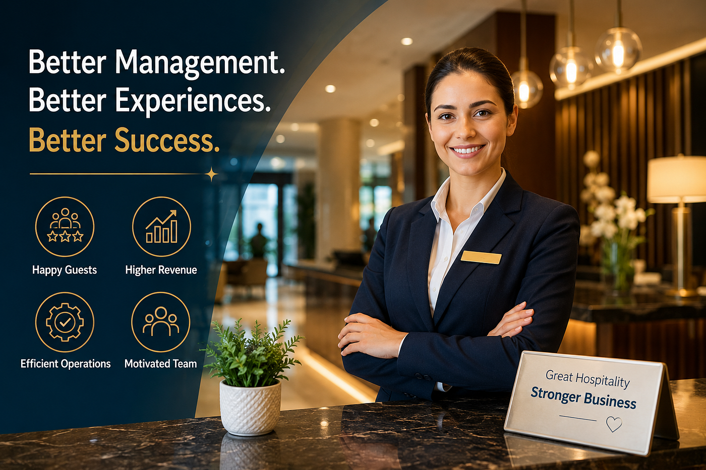 Hospitality Management Is the Driving Force Behind Long-Term Hotel Success 🌟