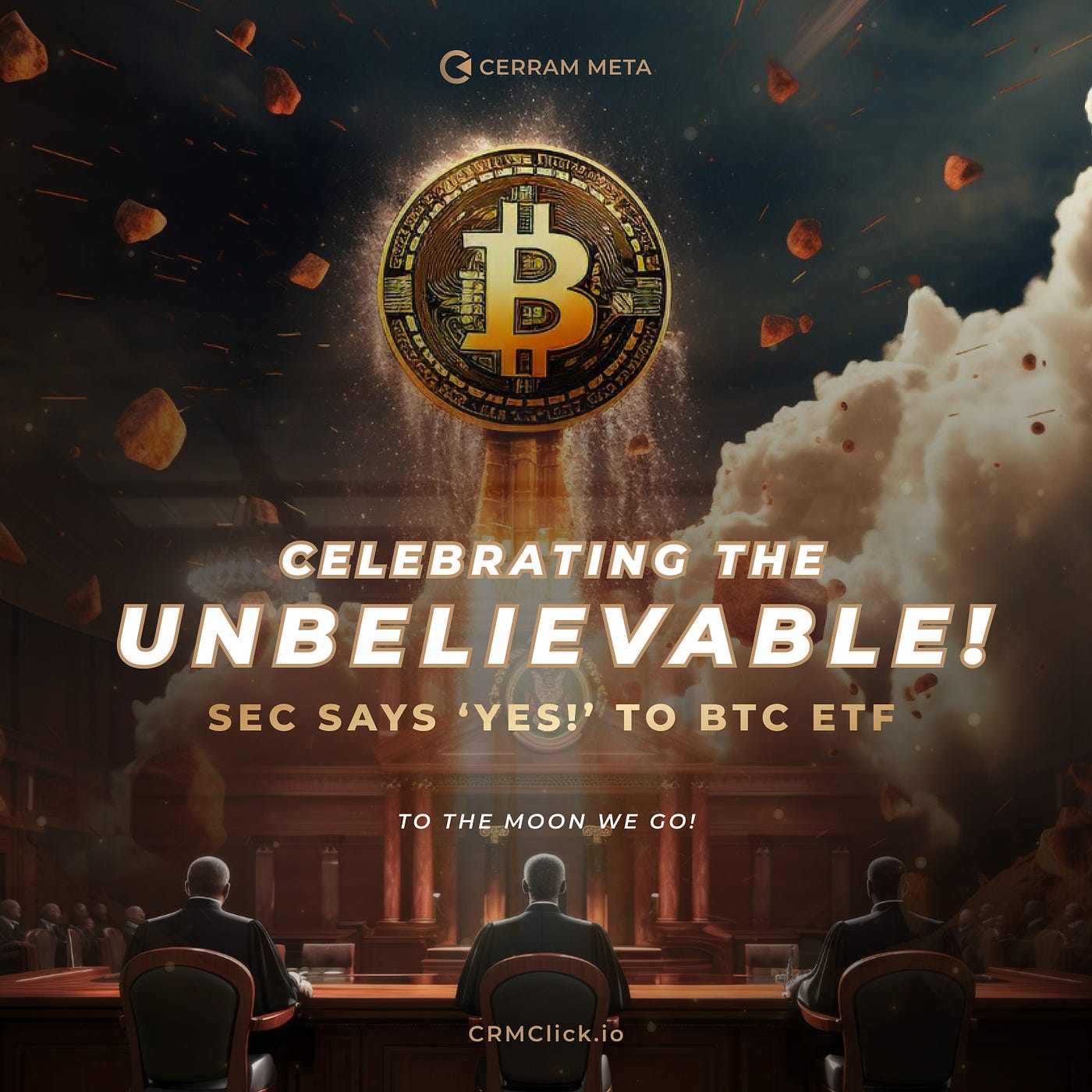 A New Era for Cryptocurrency: U.S. SEC Embraces Bitcoin ETFs | by CRMClick  | Medium