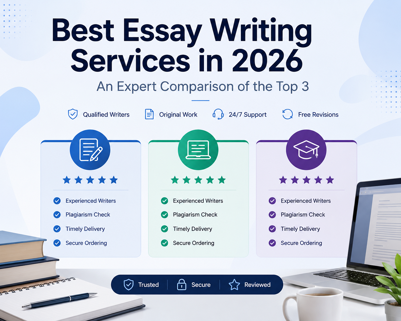 Best Essay Writing Services in 2026: An Expert Comparison of the Top 3