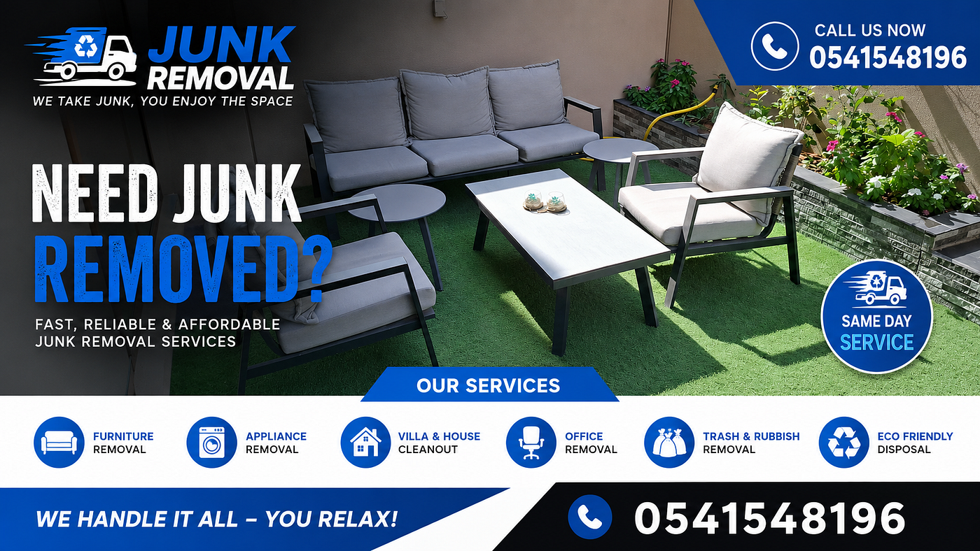 Junk Removal Dubai — Fast, Reliable & Affordable Service
