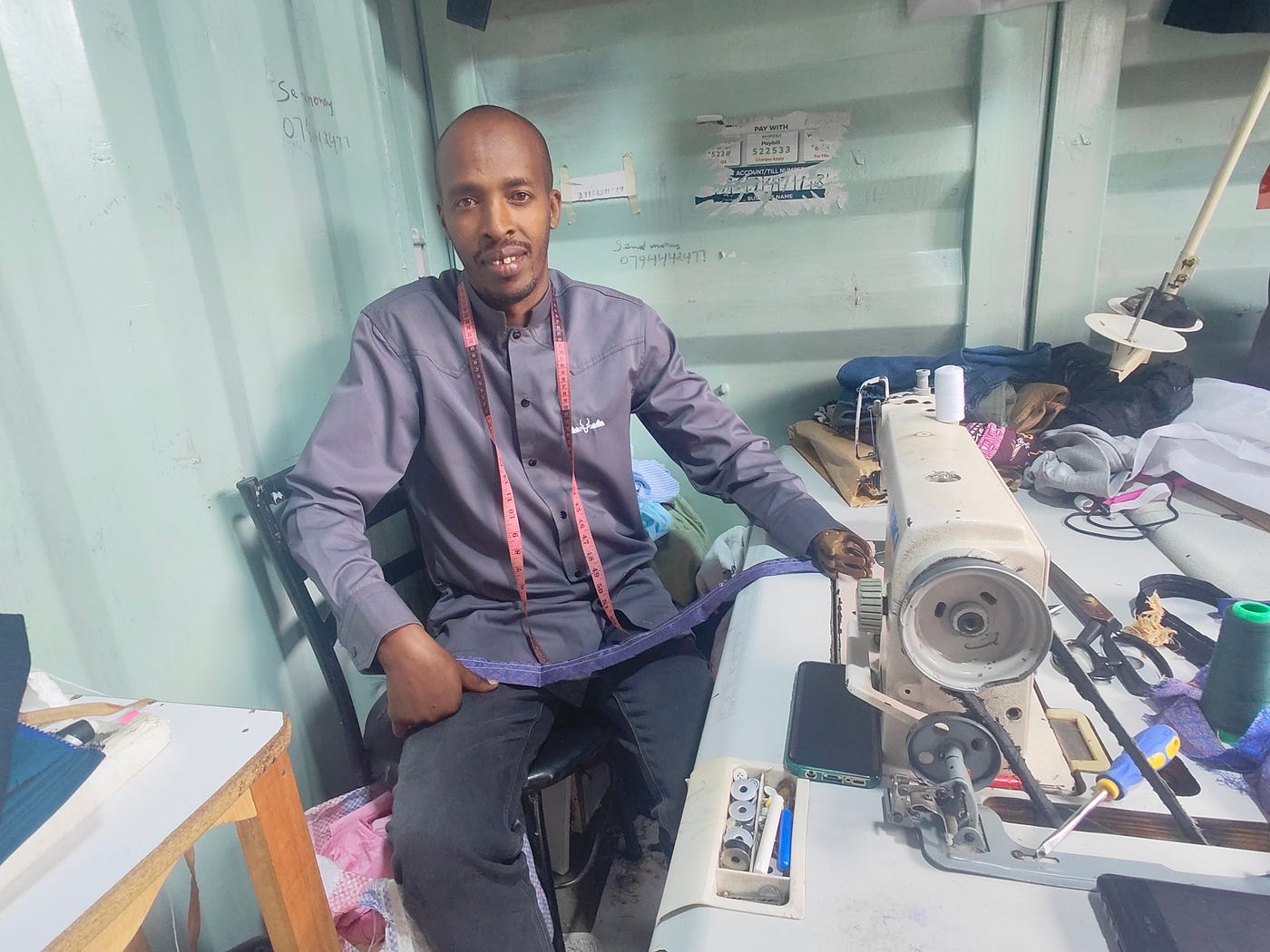 With One Arm and Endless Resolve: The Story of a Tailor Who Founded a Refugee-Led Initiative for…