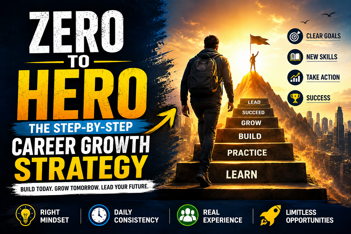 Zero to Hero: The Step-by-Step Career Growth Strategy That Actually Works
