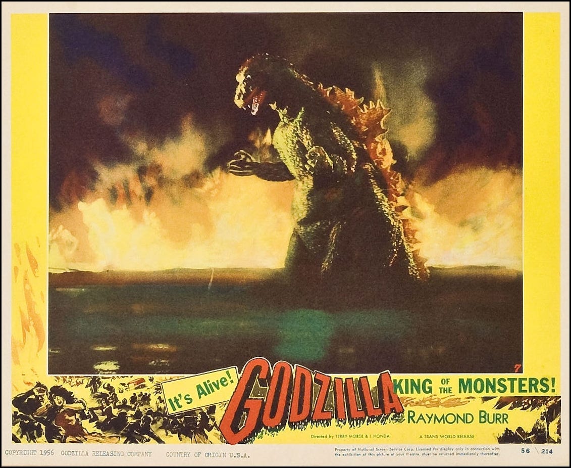 2020 NFR Nominee: Godzilla, King of the Monsters! (1956) | by Sansu the  Cat | Club Cybelle | Medium