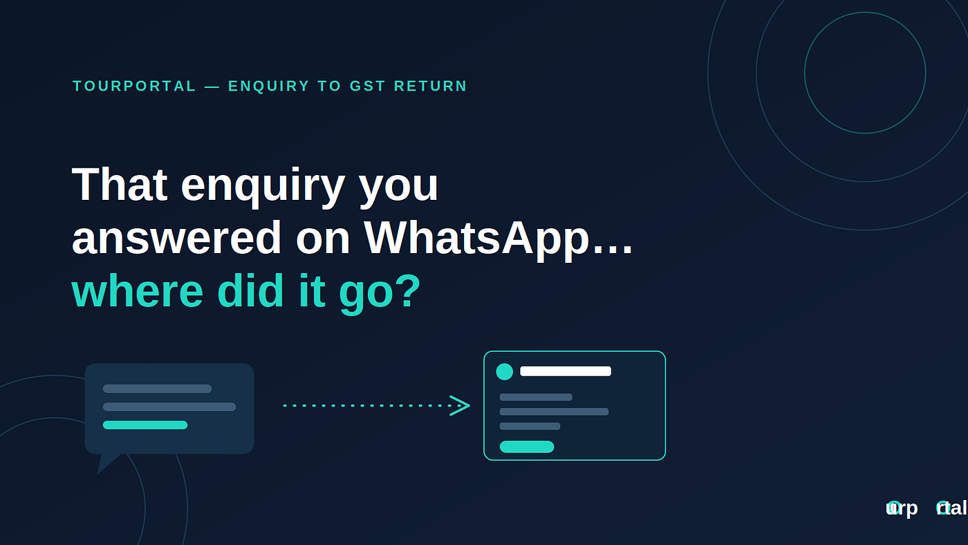 That Enquiry You Answered on WhatsApp Last Week — Do You Actually Know What Happened to It?