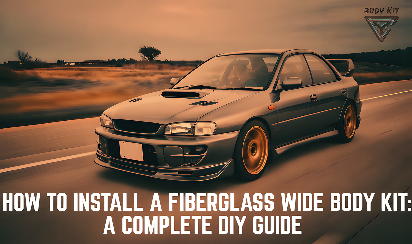 How to Install a Fiberglass Wide Body Kit: A Complete DIY Guide