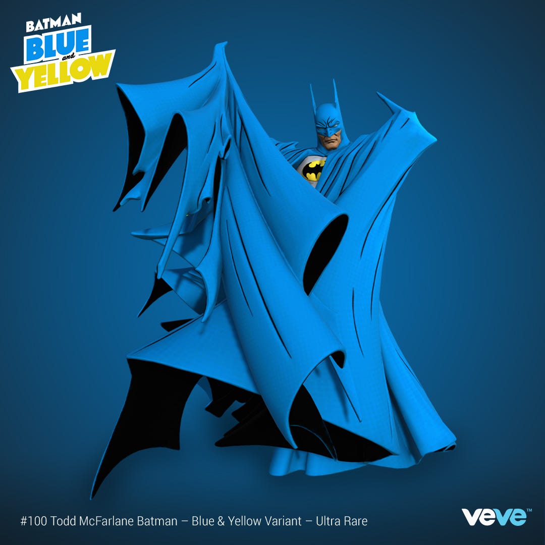 DC — Batman: Blue & Yellow. Four iconic Batman: Black & White… | by VeVe  Digital Collectibles | VeVe | Medium